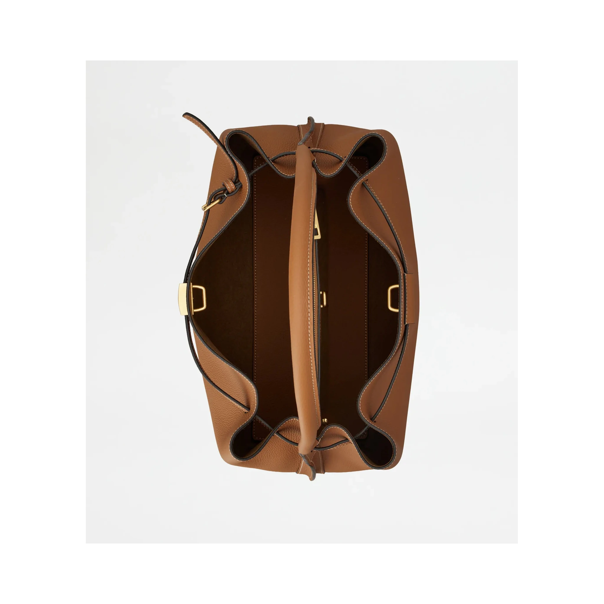 Leather small handbag