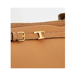 Leather small handbag