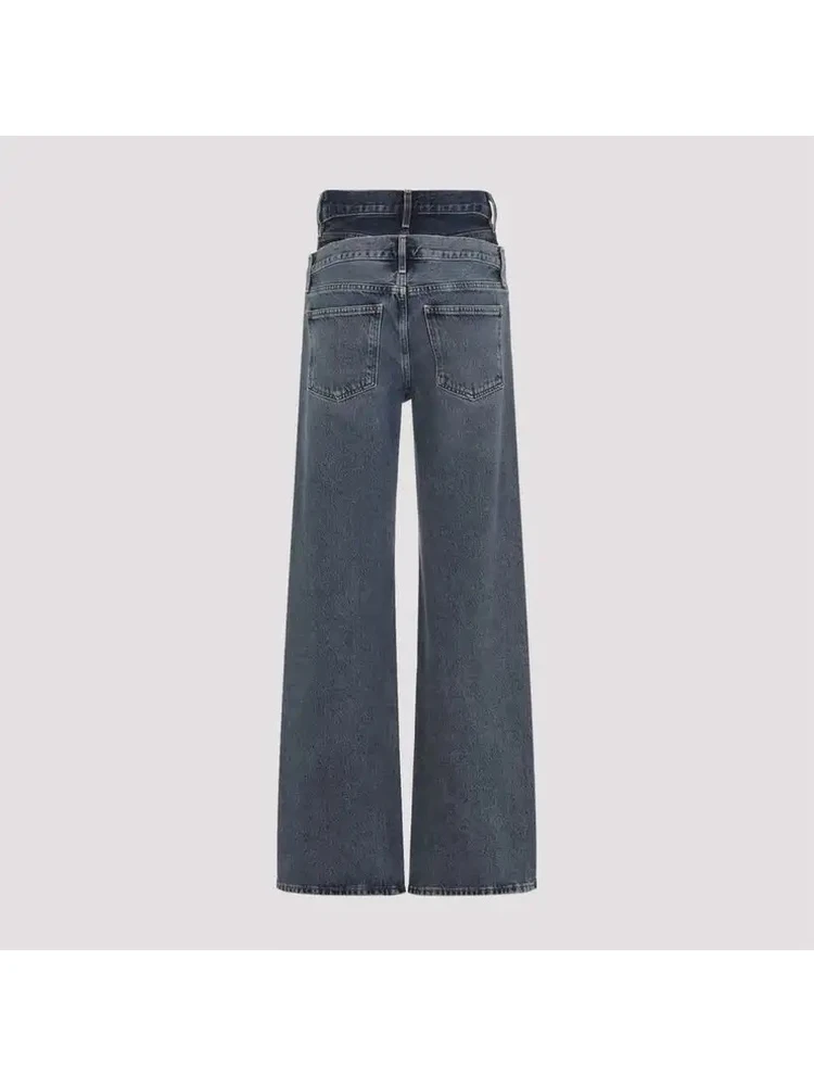 "Elson" double waist jeans alternative
