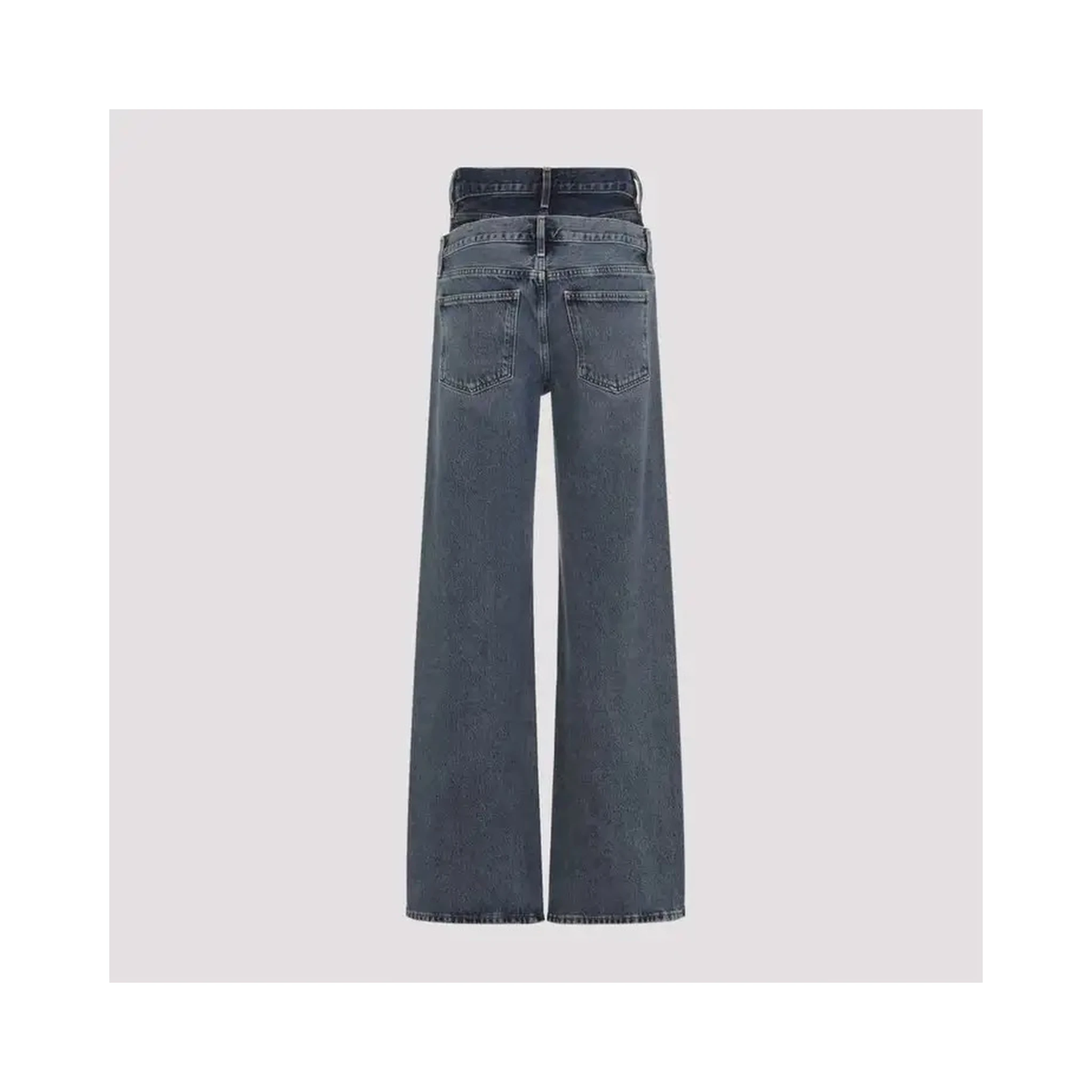 "Elson" double waist jeans