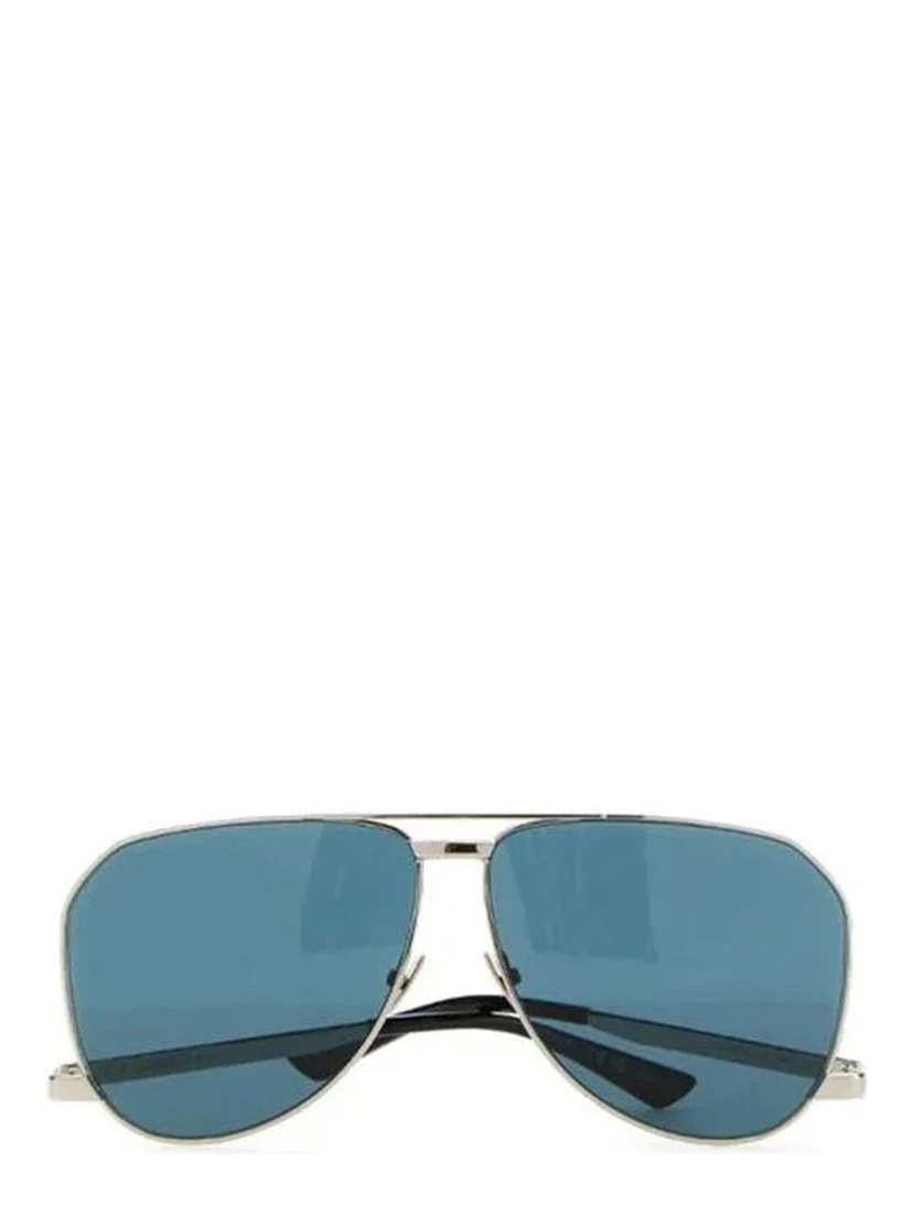 Silver Metal Sunglasses