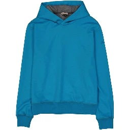 Blue Polyester Sweatshirt