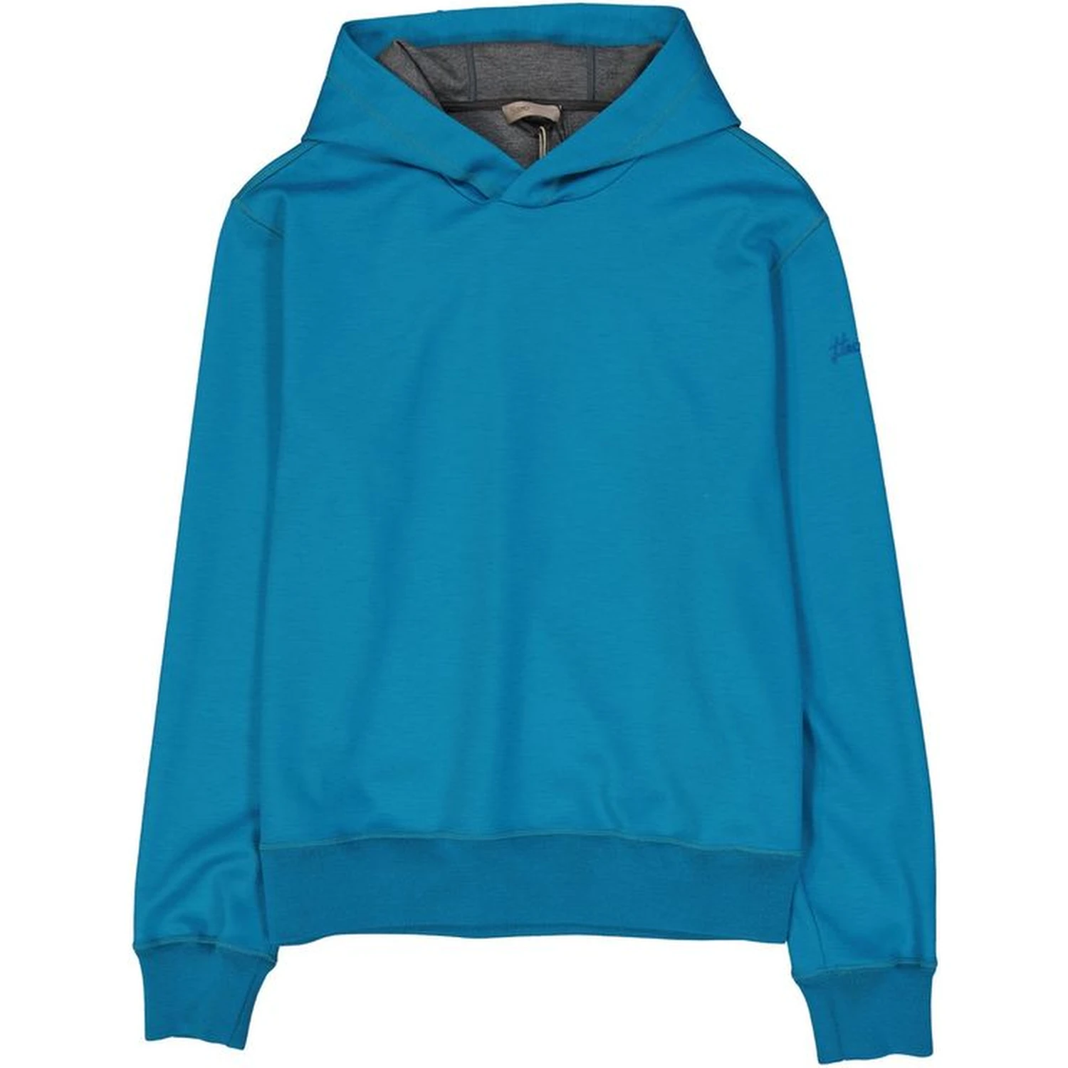 Blue Polyester Sweatshirt