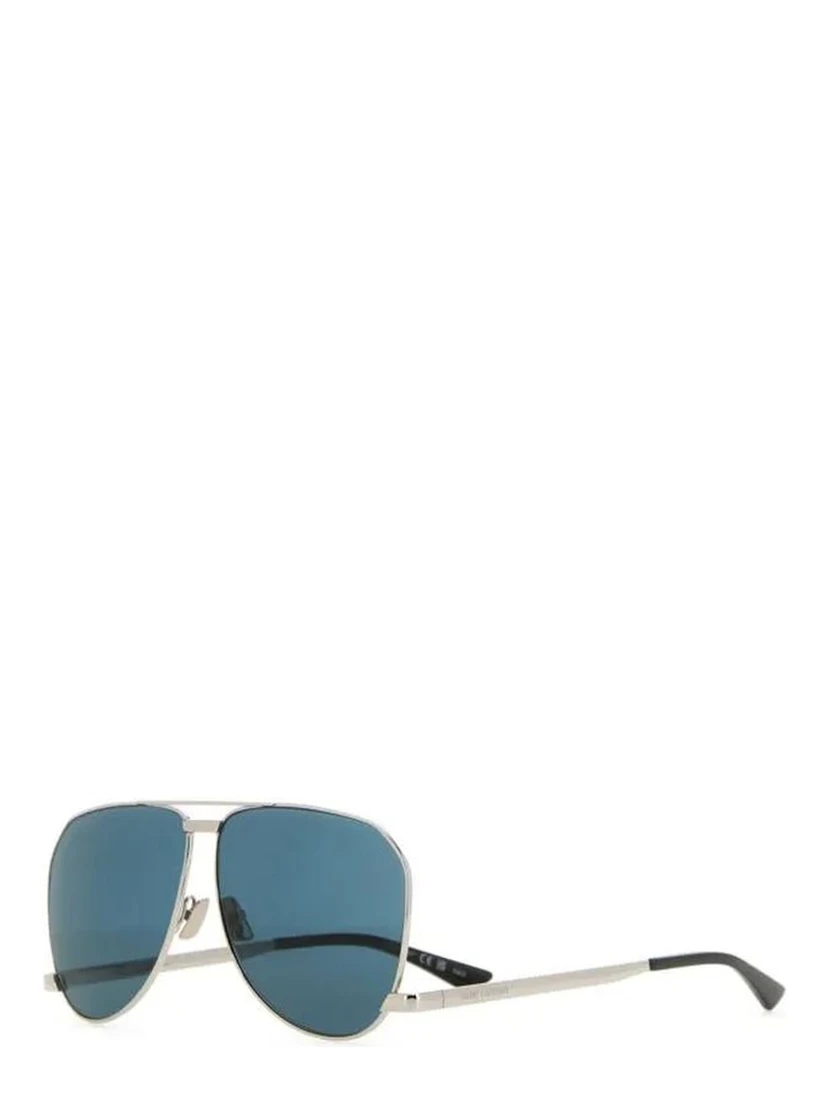 Silver Metal Sunglasses