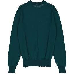 Bicolor Virgin Wool Sweatshirt