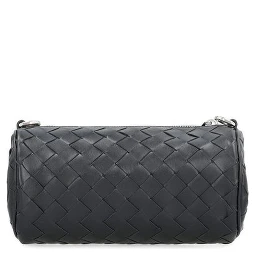 Black Calfskin Shoulder Bag