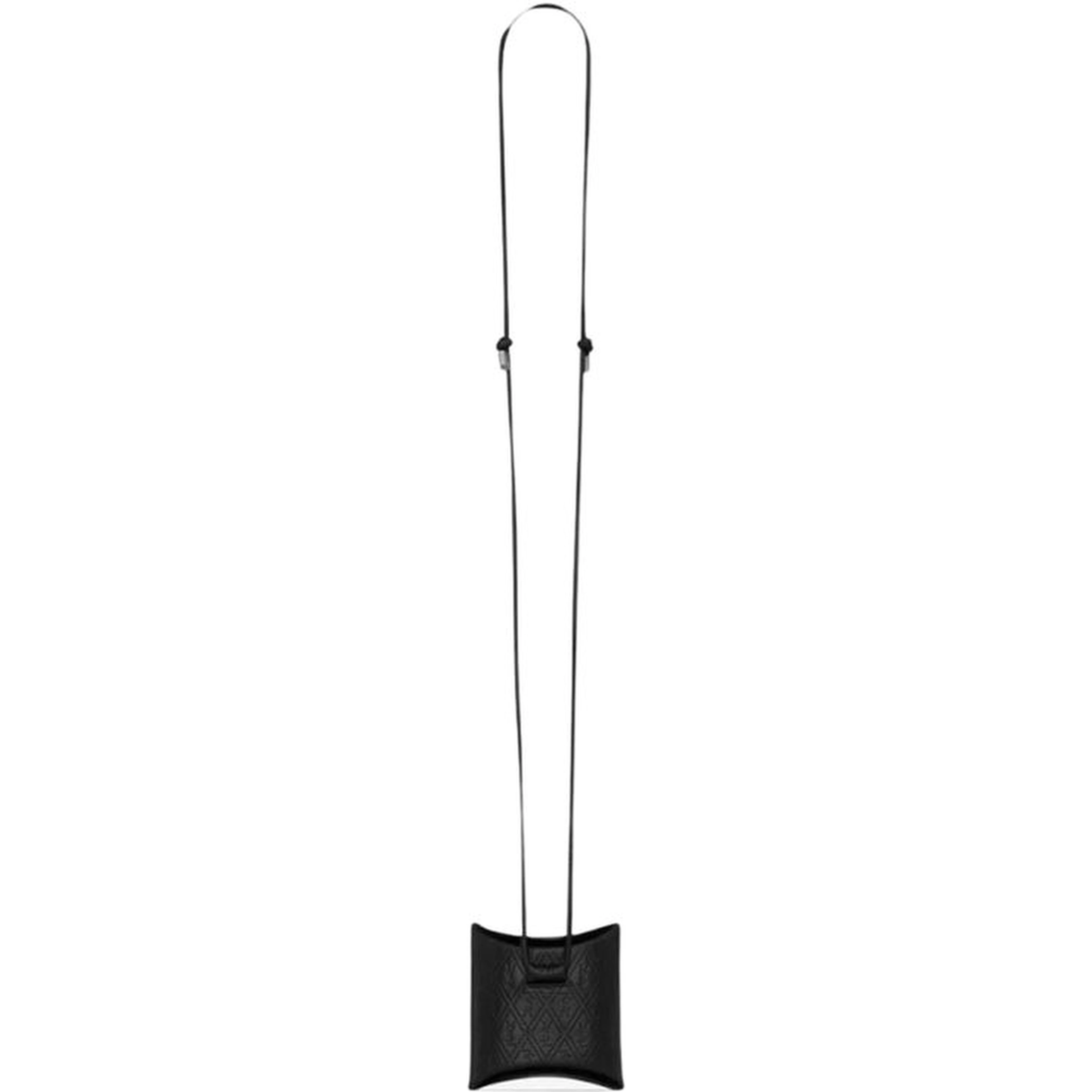 Black Calfskin Airpod Holder