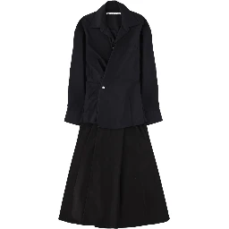 LONG WRAP DRESS