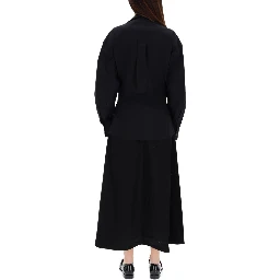 LONG WRAP DRESS