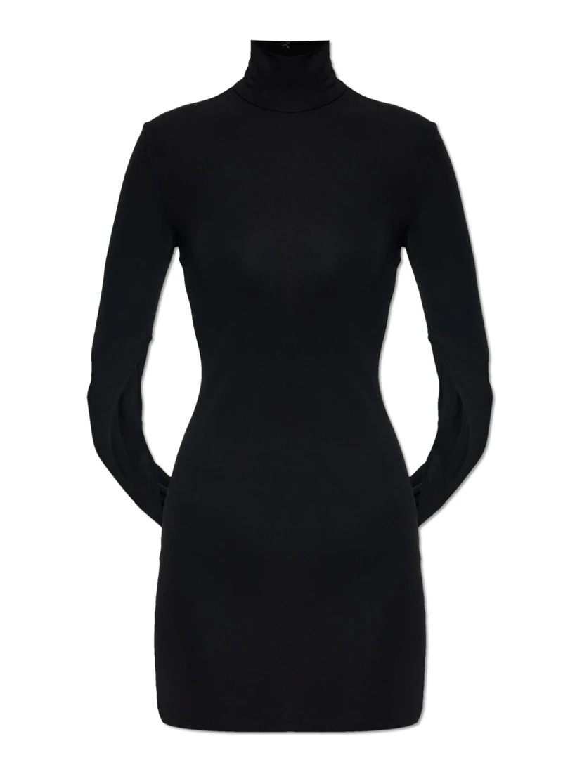 MINI DRAPED DRESS