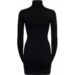 MINI DRAPED DRESS