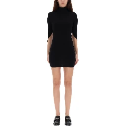 MINI DRAPED DRESS