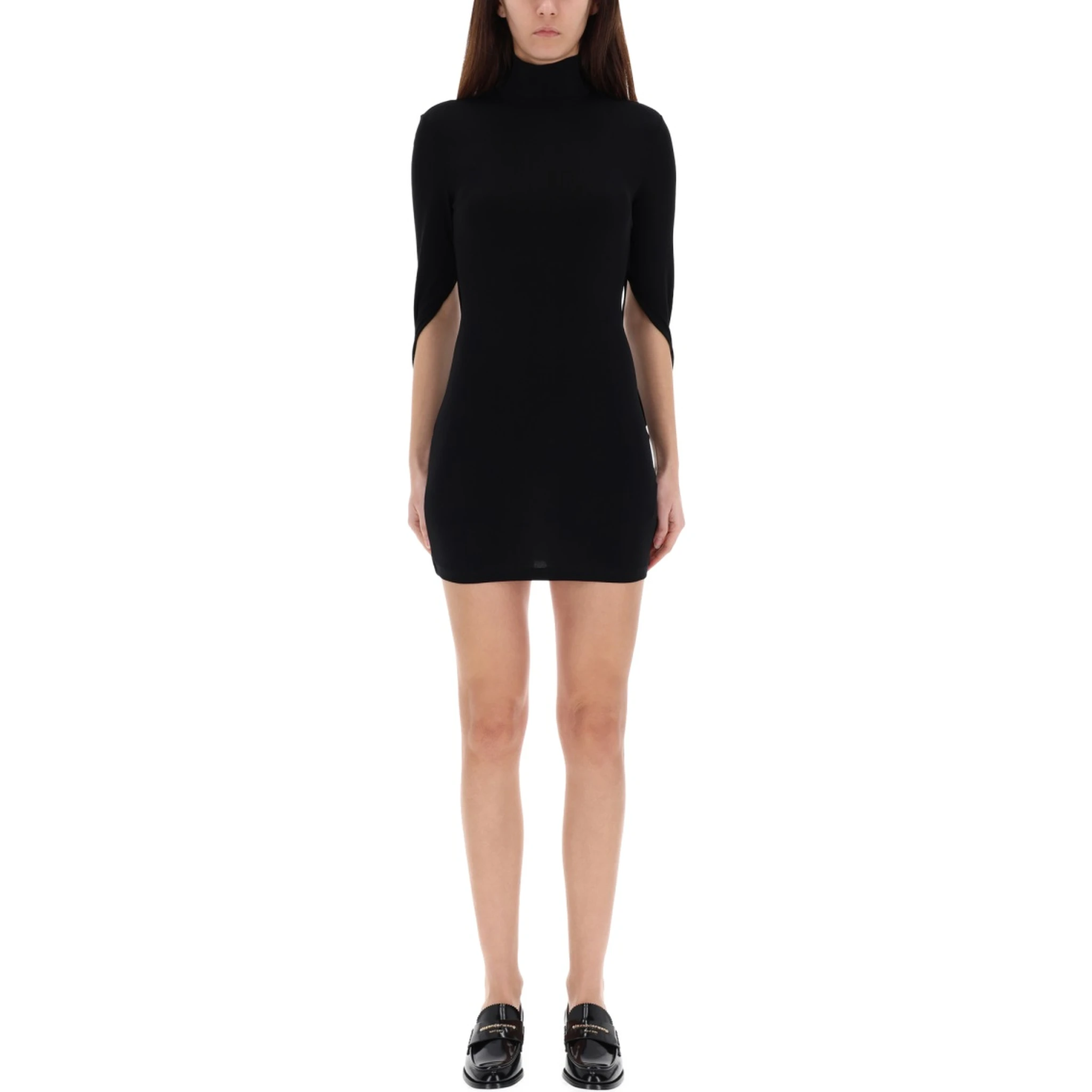 MINI DRAPED DRESS