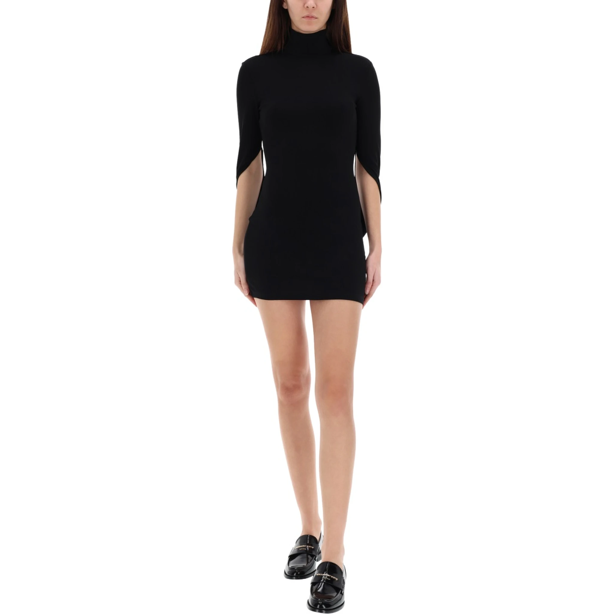 MINI DRAPED DRESS