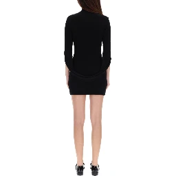 MINI DRAPED DRESS