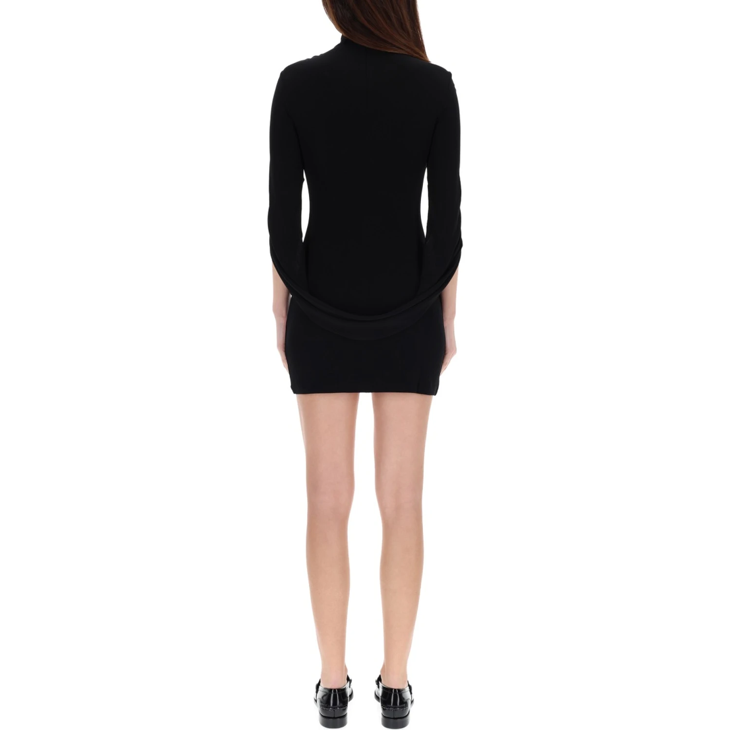 MINI DRAPED DRESS