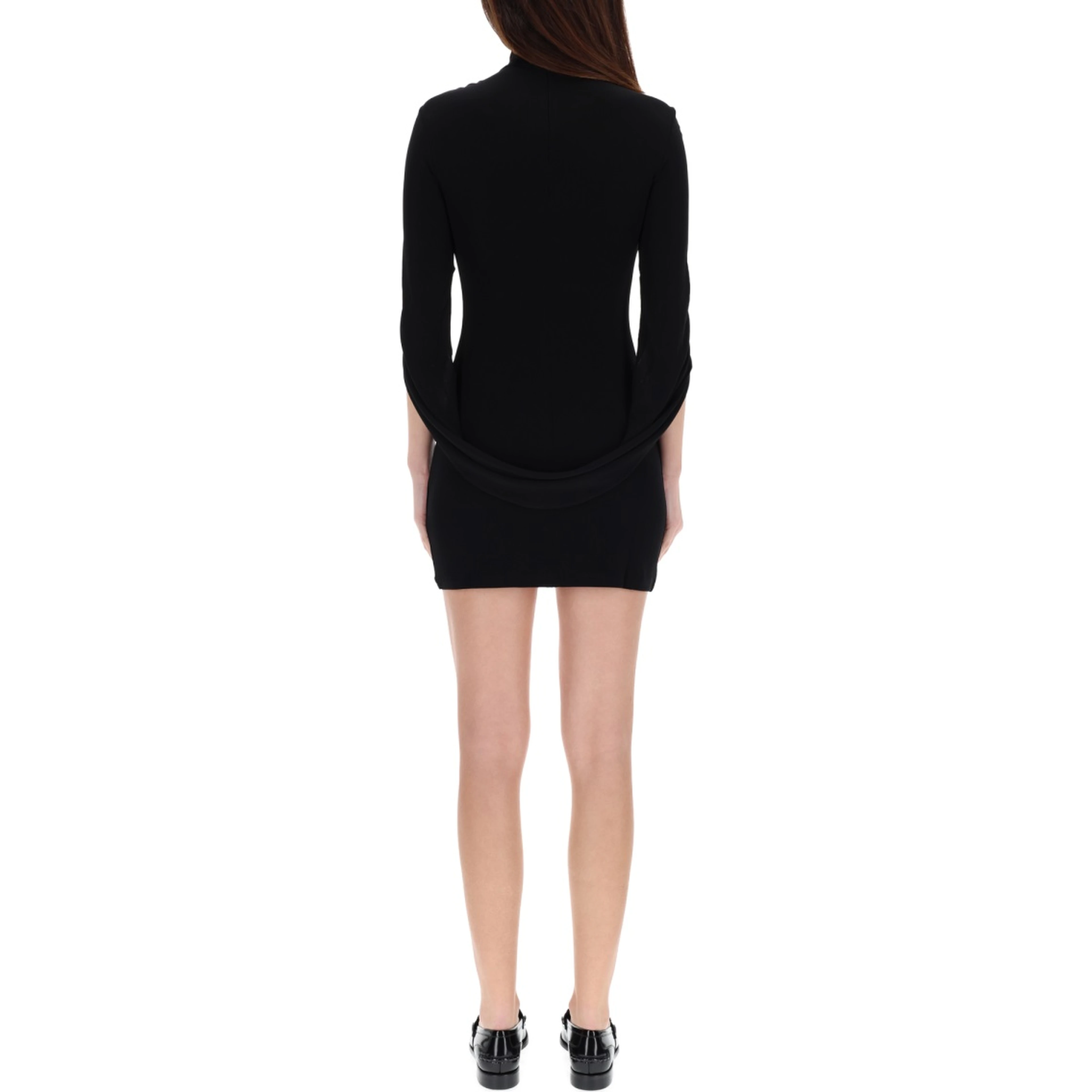 MINI DRAPED DRESS