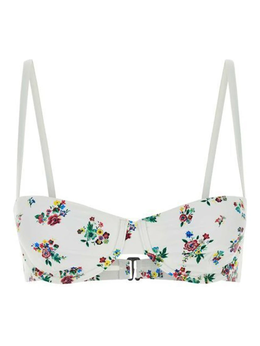 FLORAL PRINT BIKINI TOP