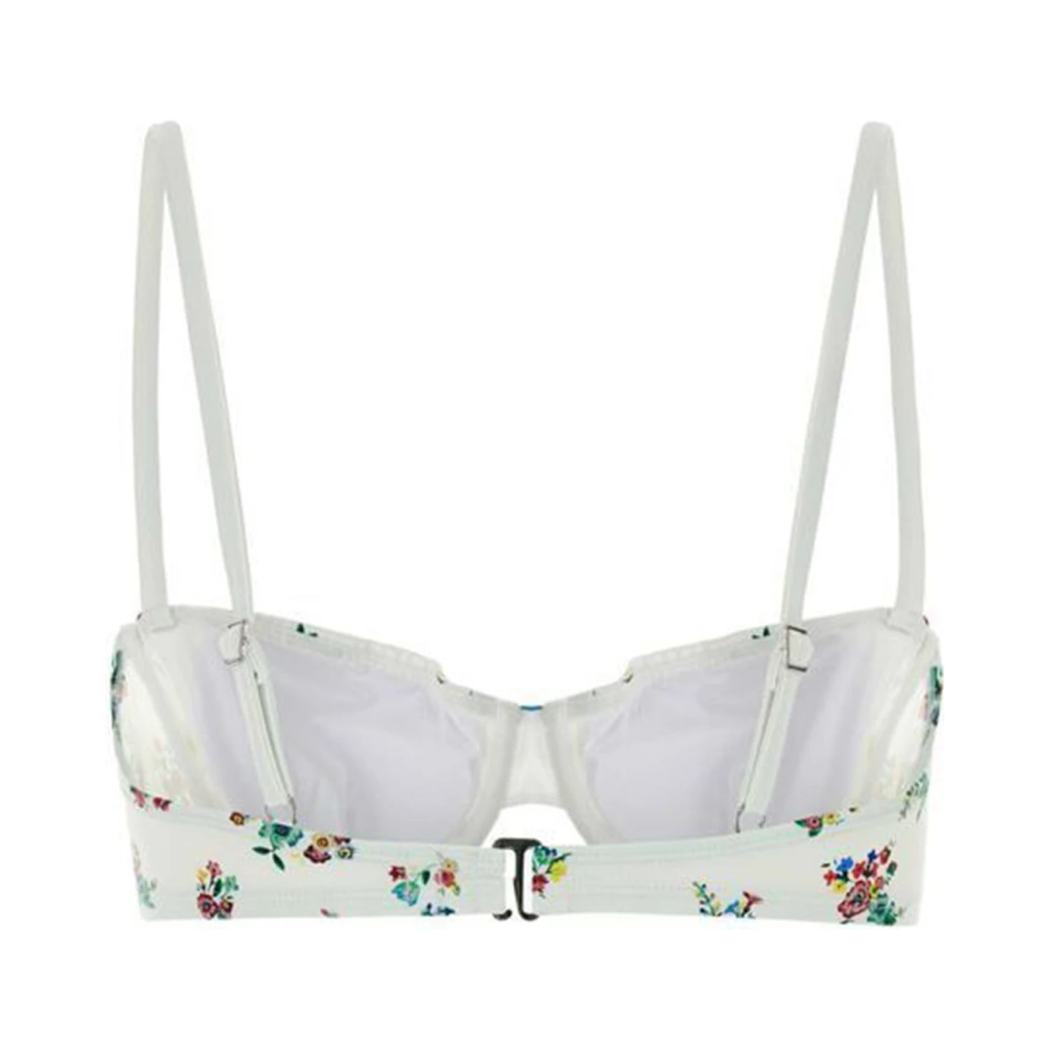 FLORAL PRINT BIKINI TOP
