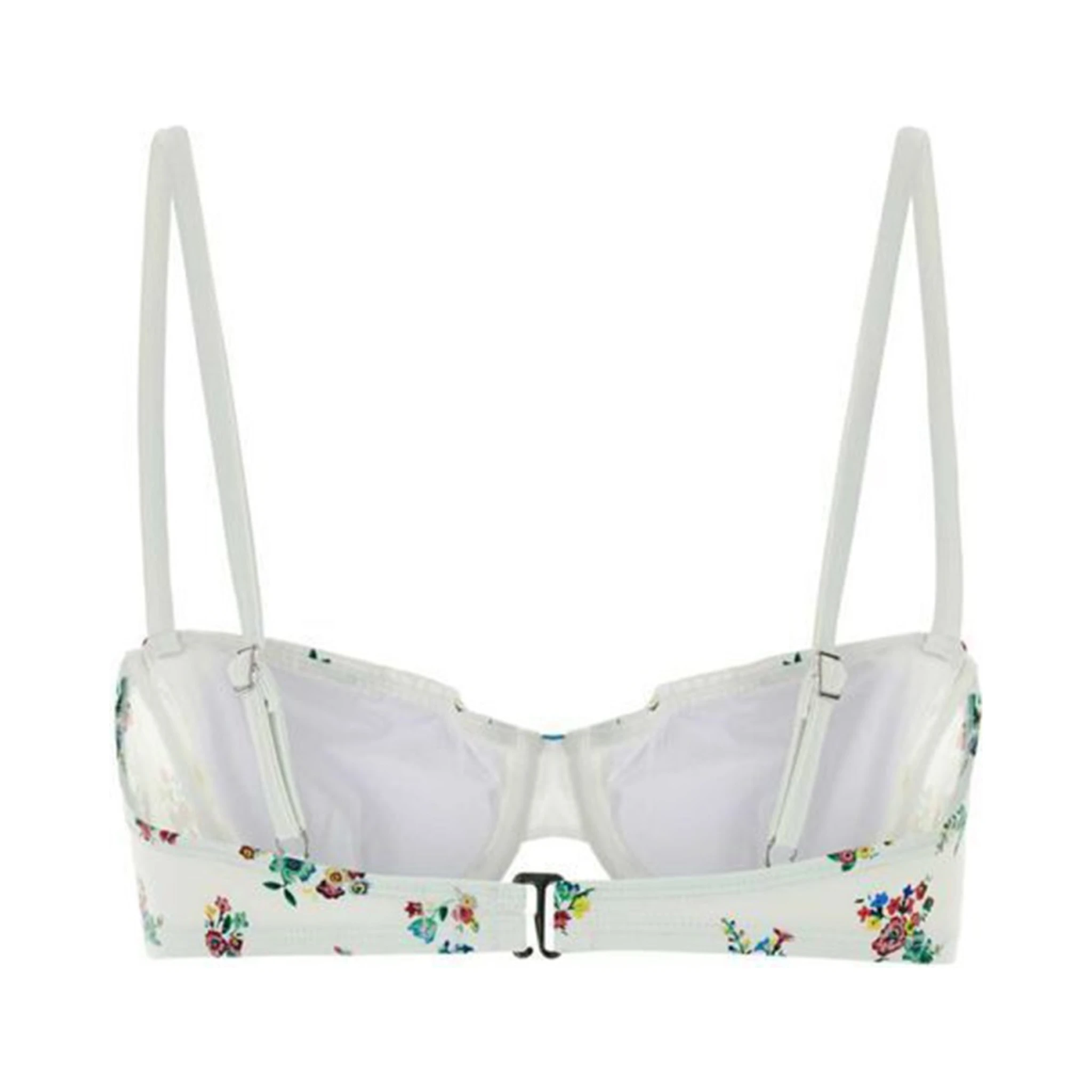 FLORAL PRINT BIKINI TOP