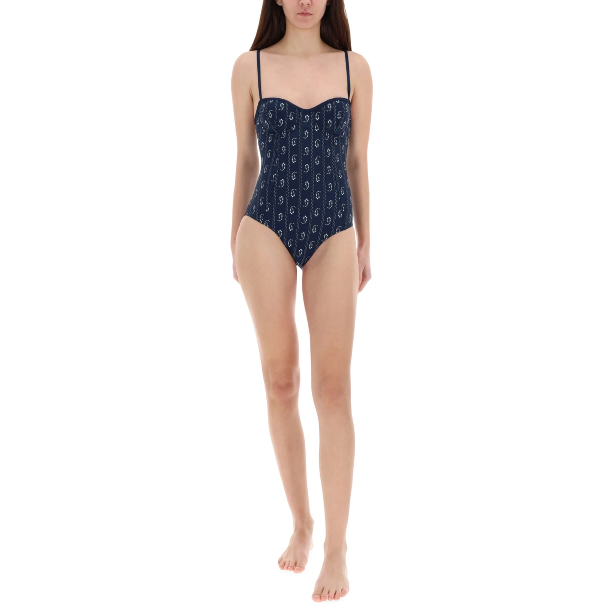 ONE PIECE SWIMSUIT WITH "PAISLEY" PRINT