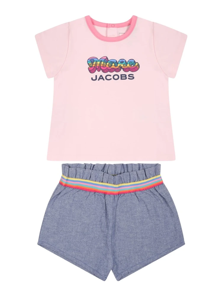 LOGO T-SHIRT AND SHORTS SET