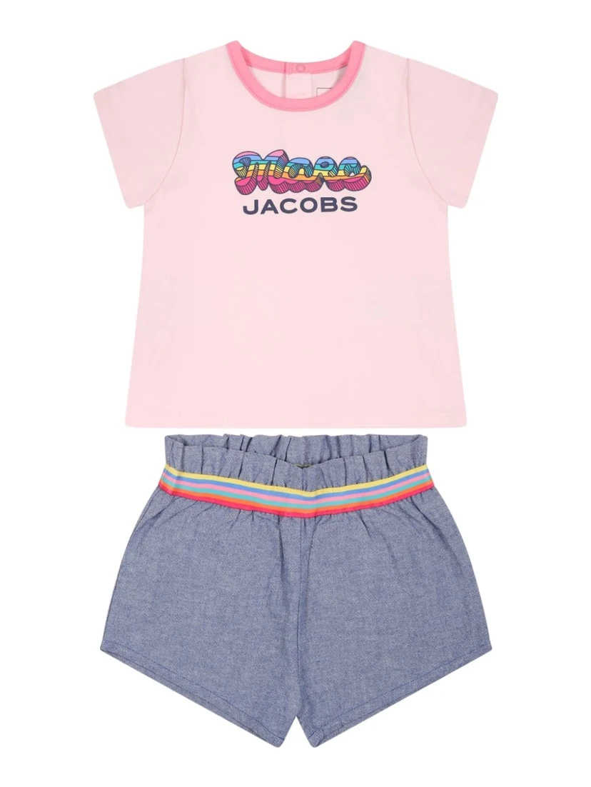 LOGO T-SHIRT AND SHORTS SET