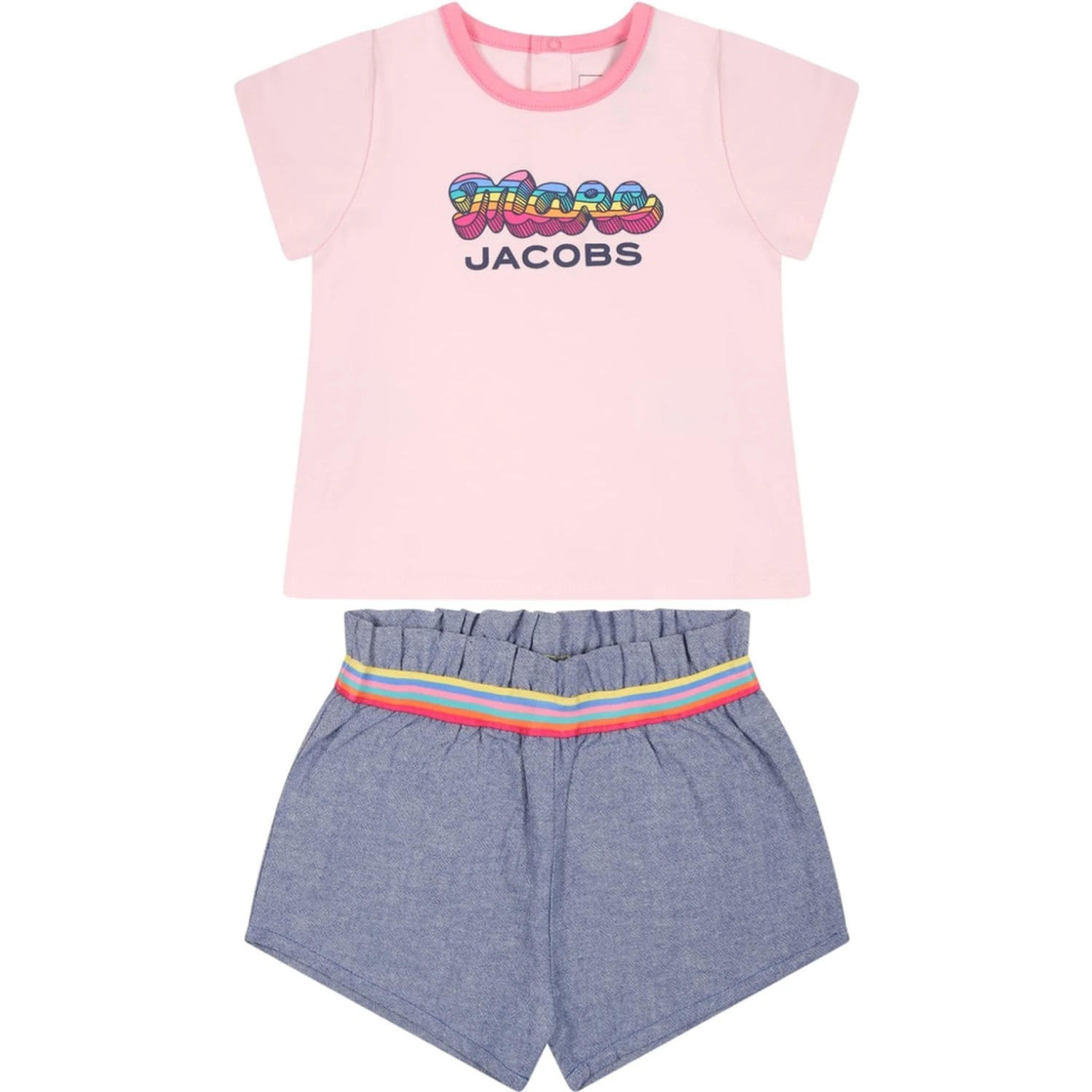 LOGO T-SHIRT AND SHORTS SET