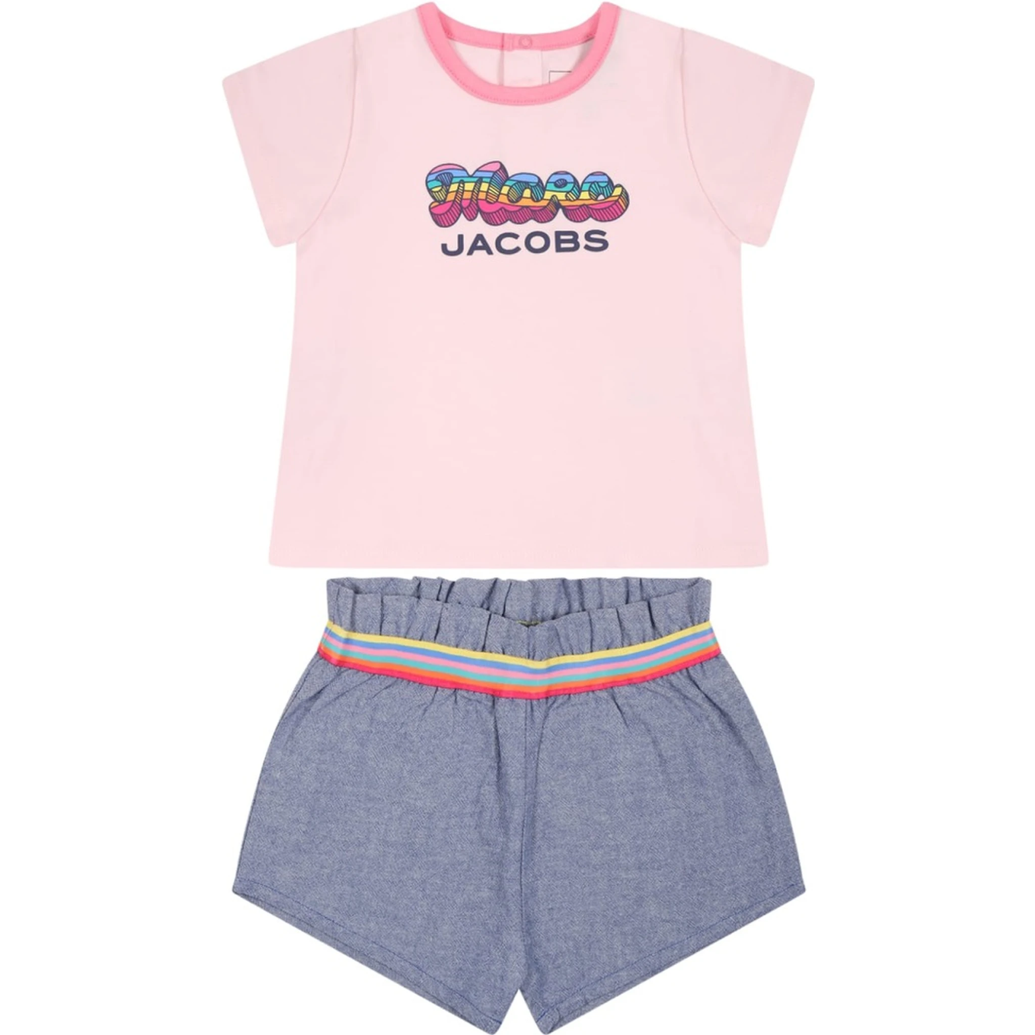 LOGO T-SHIRT AND SHORTS SET