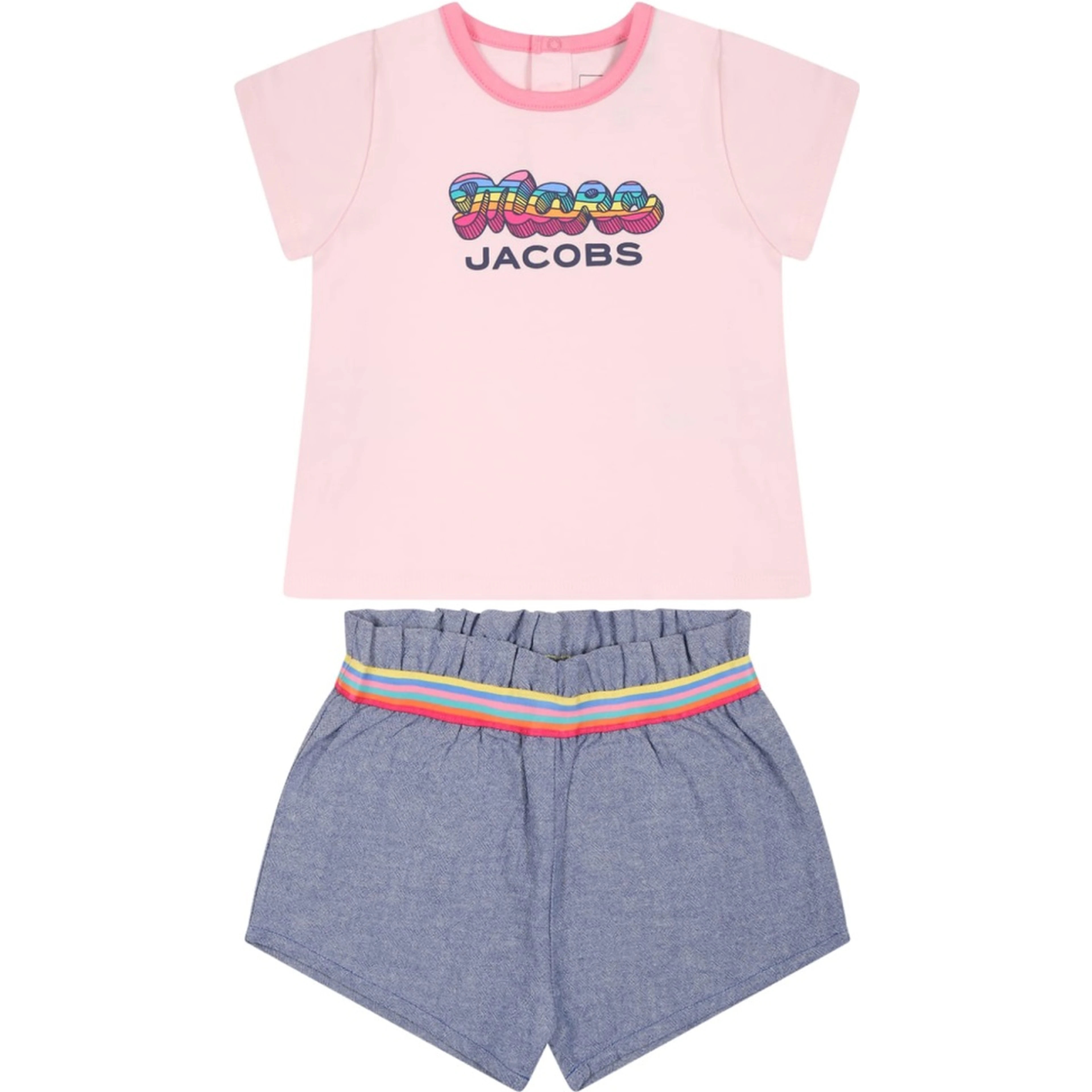 LOGO T-SHIRT AND SHORTS SET