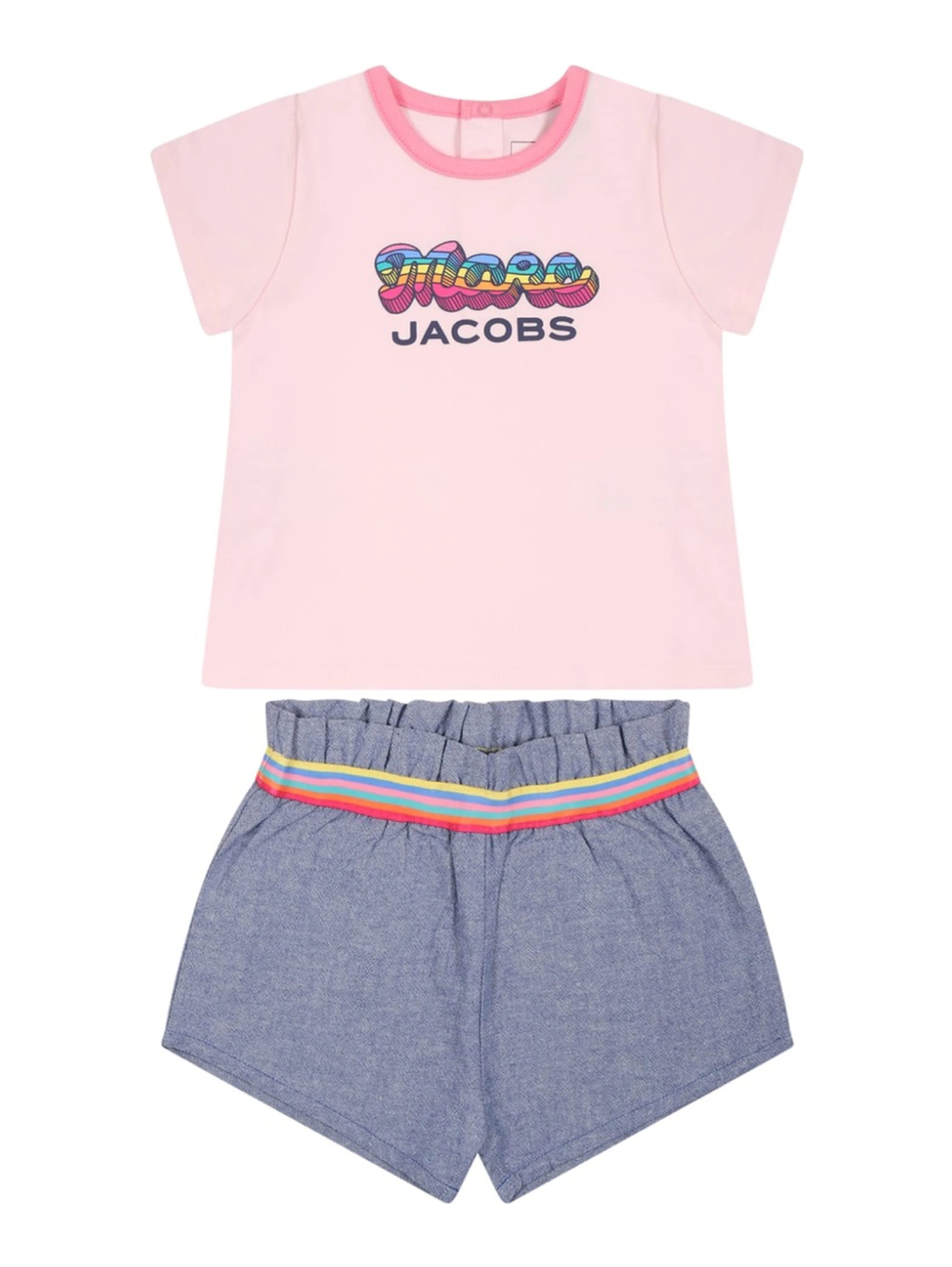 LOGO T-SHIRT AND SHORTS SET