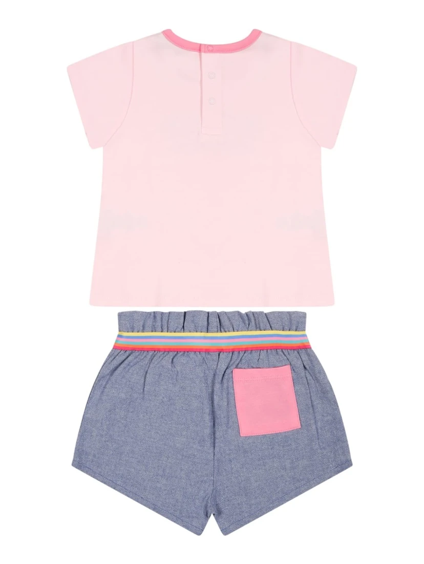LOGO T-SHIRT AND SHORTS SET
