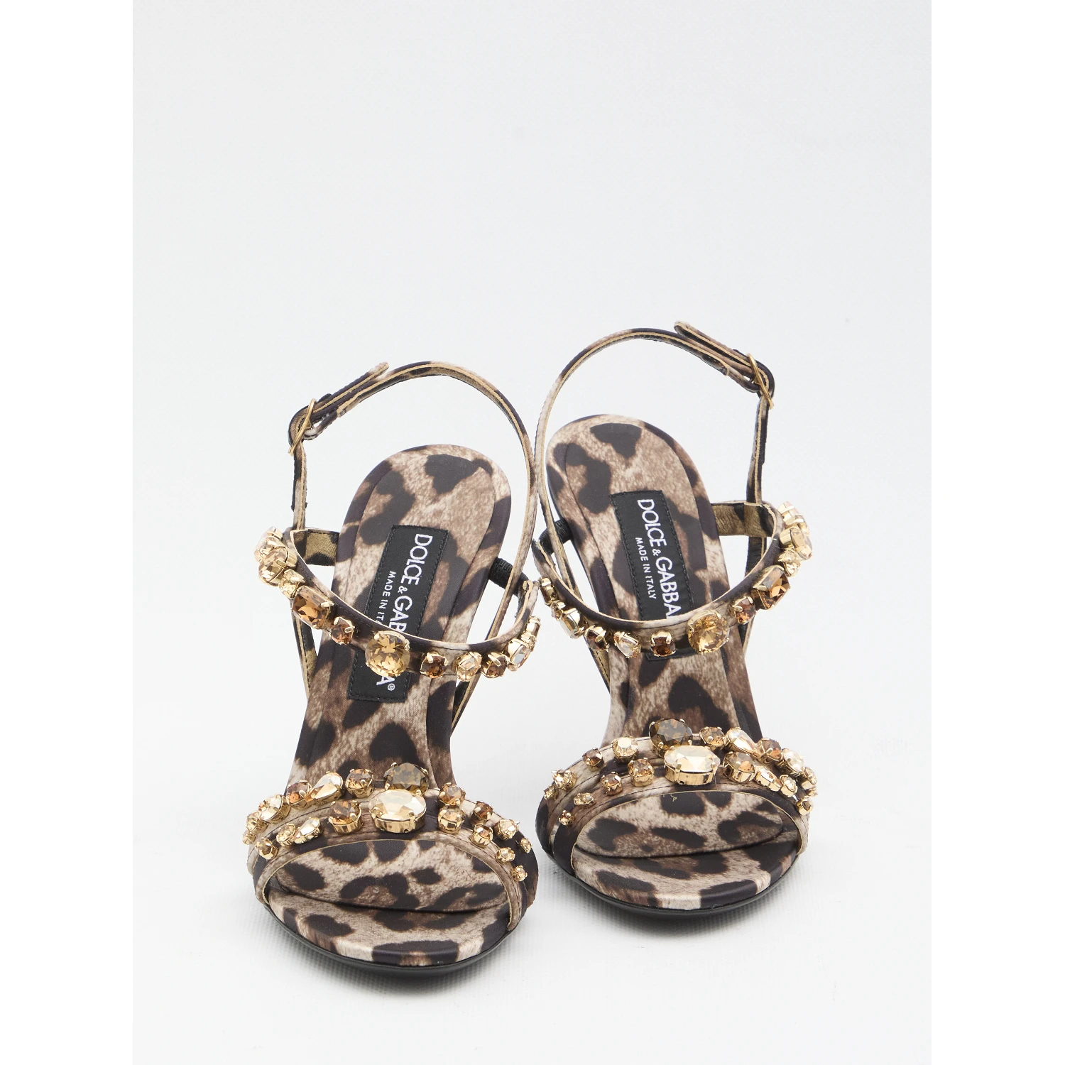 Animal print sandals