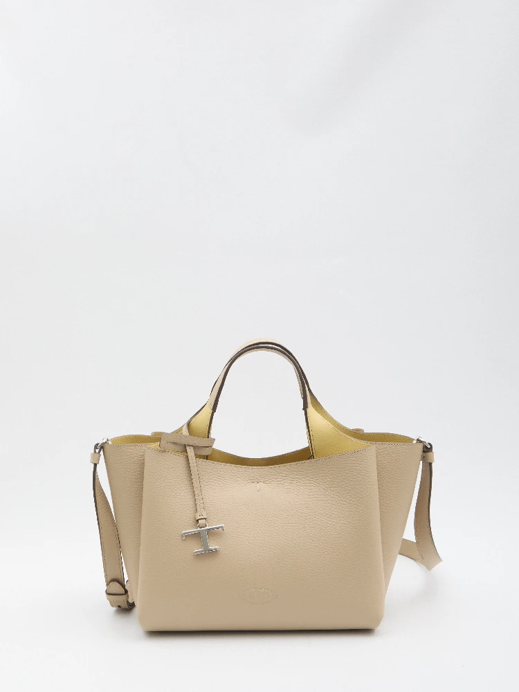 T Timeless leather bag small