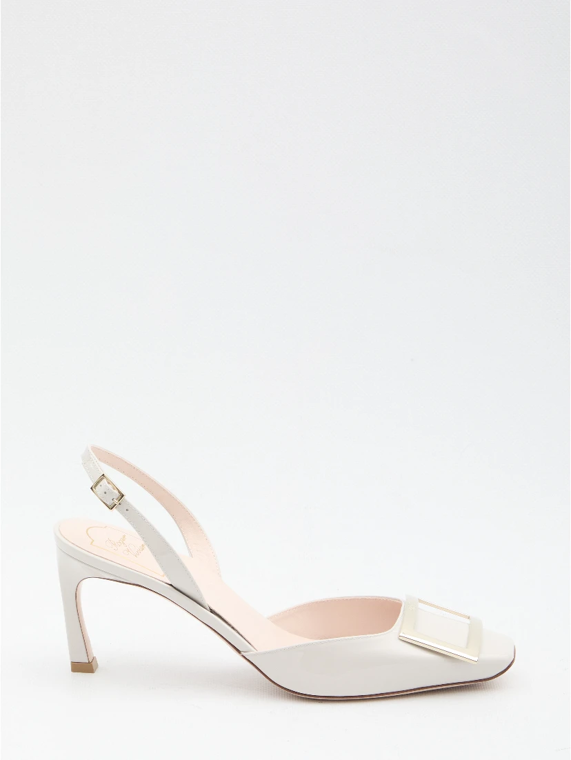 Trompette slingback pumps