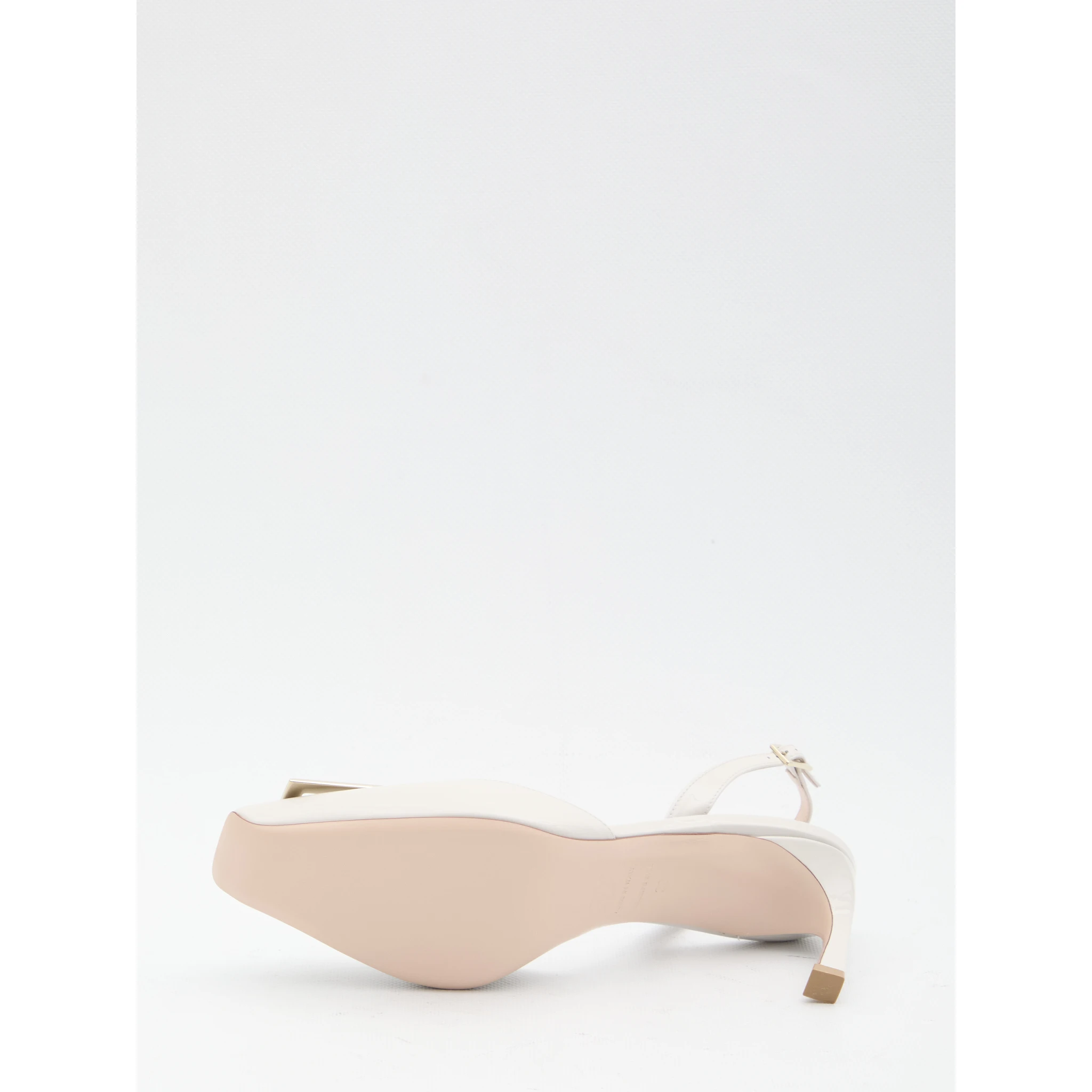 Trompette slingback pumps