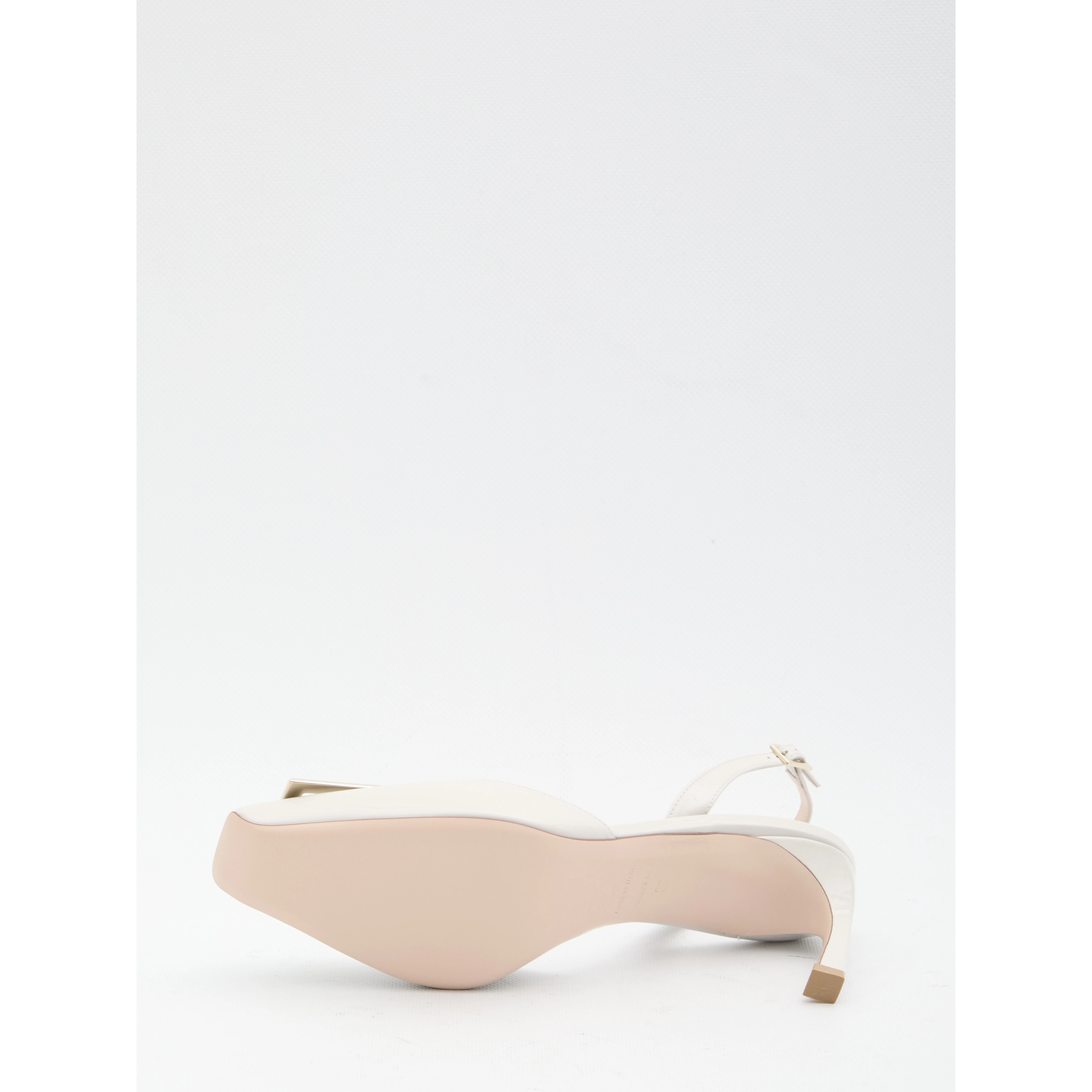 Trompette slingback pumps