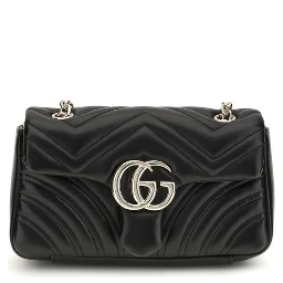 Black Calf Leather Bos Taurus Shoulder Bag