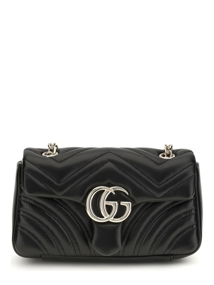 Black Calf Leather Bos Taurus Shoulder Bag