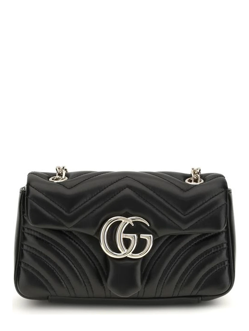 Black Calf Leather Bos Taurus Shoulder Bag