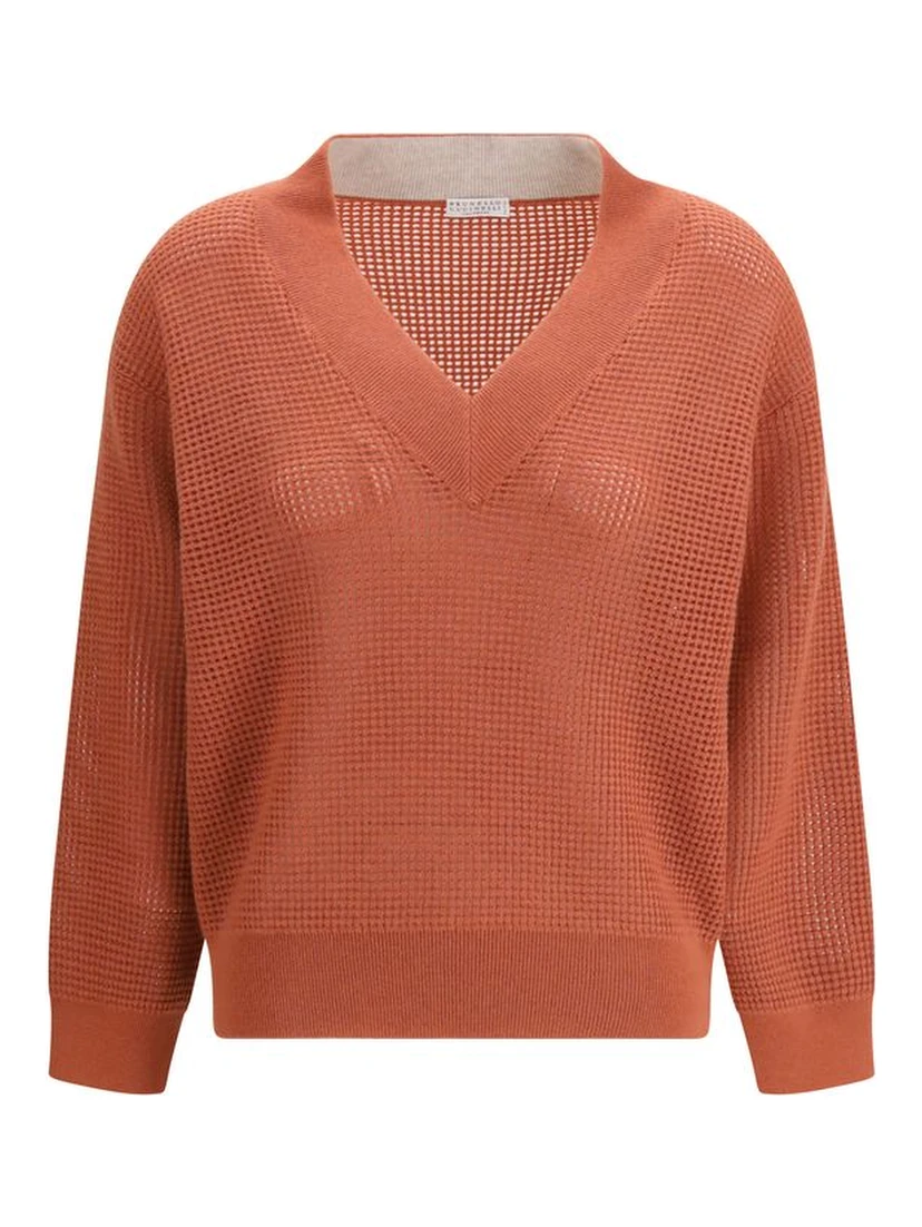 Multicolor Cashmere Cashmere Sweater