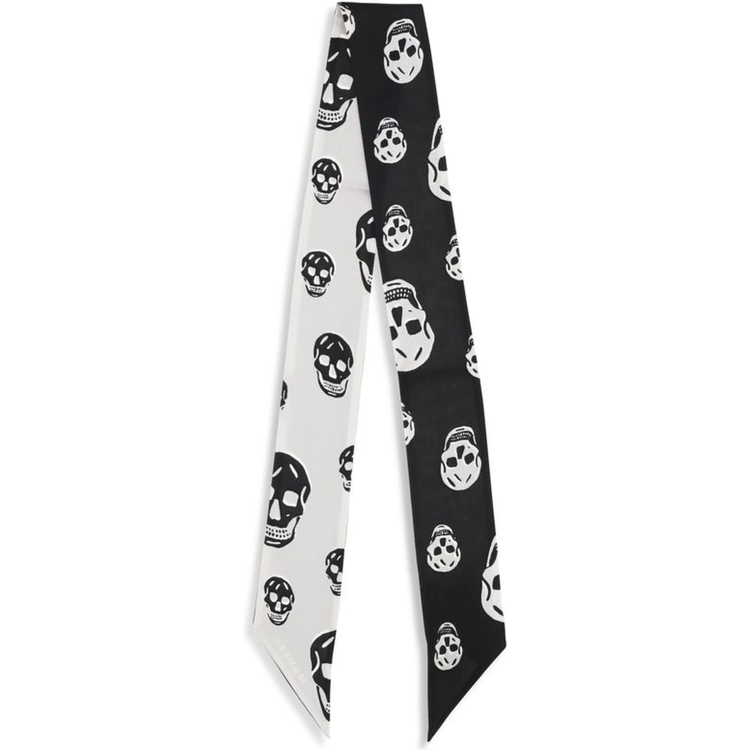 Black Silk Scarf