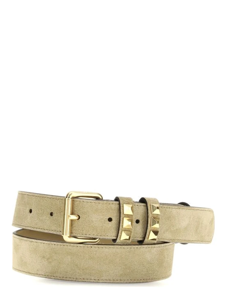 Beige Lamb Ovis Aries Aries Regular Belt