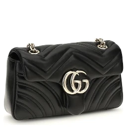 Black Calf Leather Bos Taurus Shoulder Bag