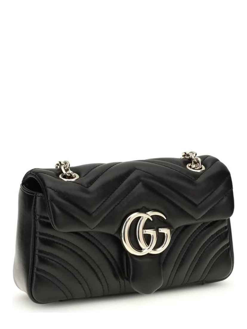 Black Calf Leather Bos Taurus Shoulder Bag