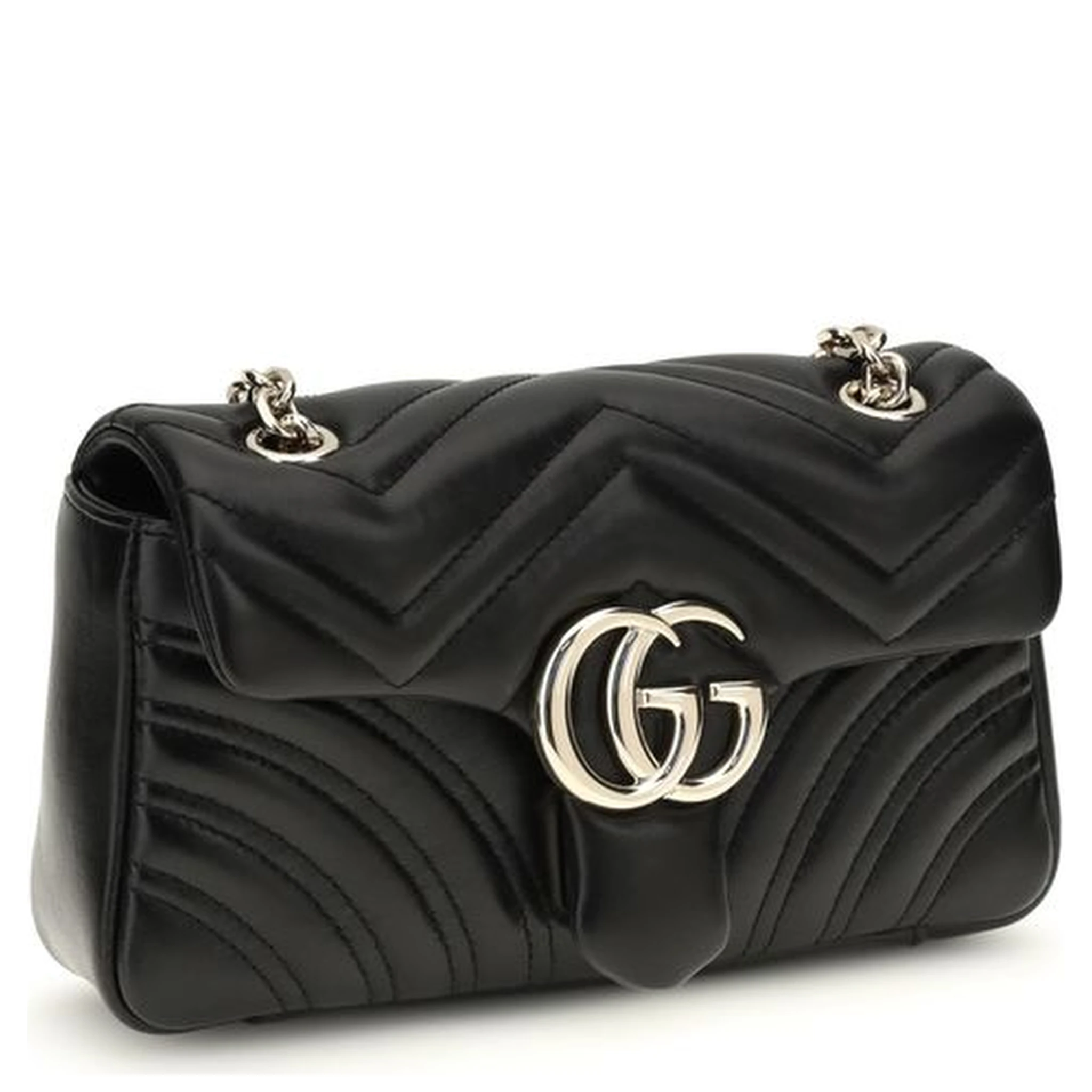 Black Calf Leather Bos Taurus Shoulder Bag
