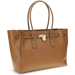 حقيبة كتف بوس توروس من جلد العجل البيج