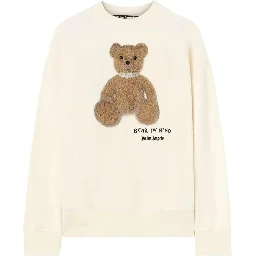 White Cotton Sweatshirt