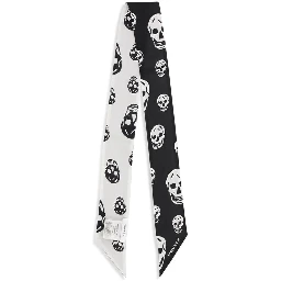 Black Silk Scarf