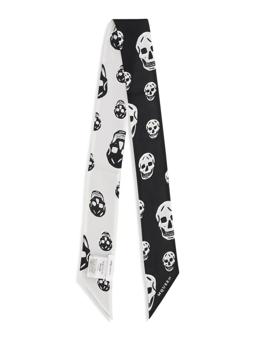 Black Silk Scarf